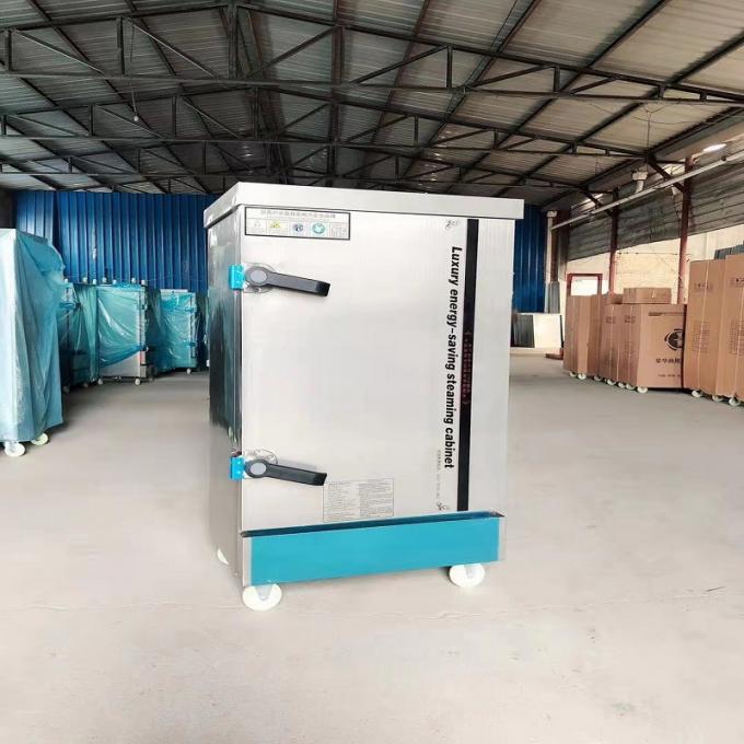 Μηχανή Stainless304 ατμοπλοίων κοτόπουλου CE για την καντίνα εστιατορίων 2